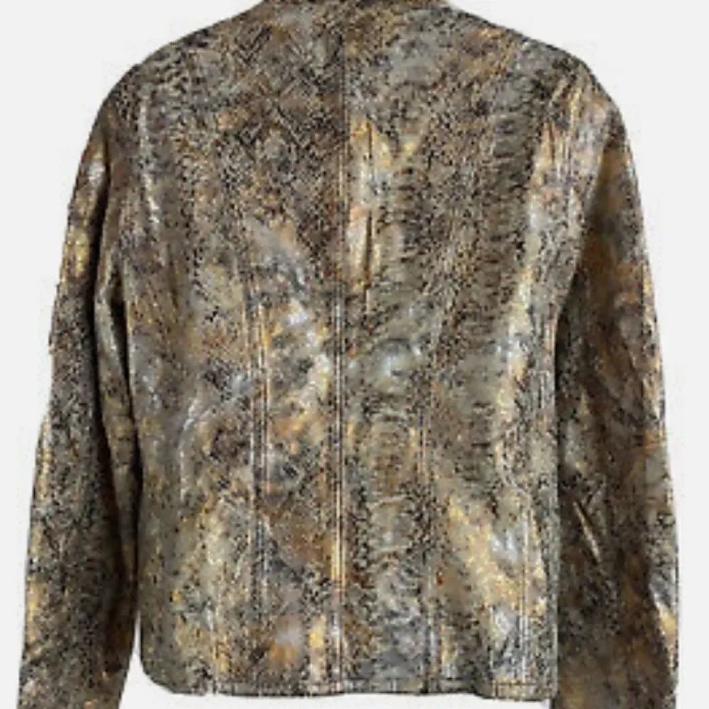 Chico's Reversible Leather Jacket - Picture 9 of 10